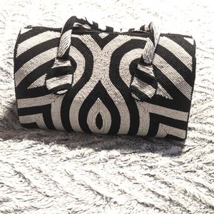 Sassy Jones hand beaded Toschia handbag